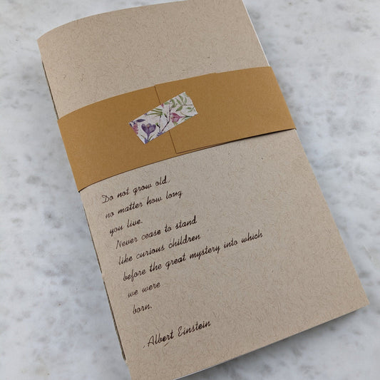 Albert Einstein Letterpress Journal