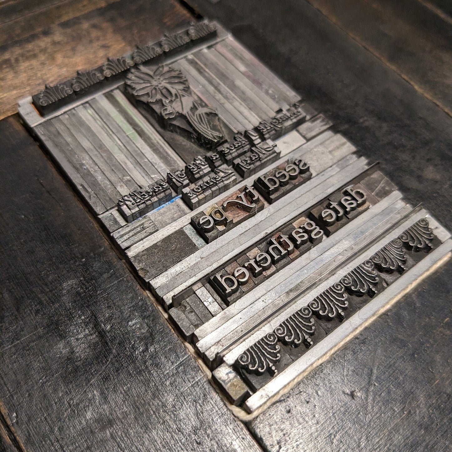 The Secret Garden Inspired Letterpress Seed Packets/Set of 6