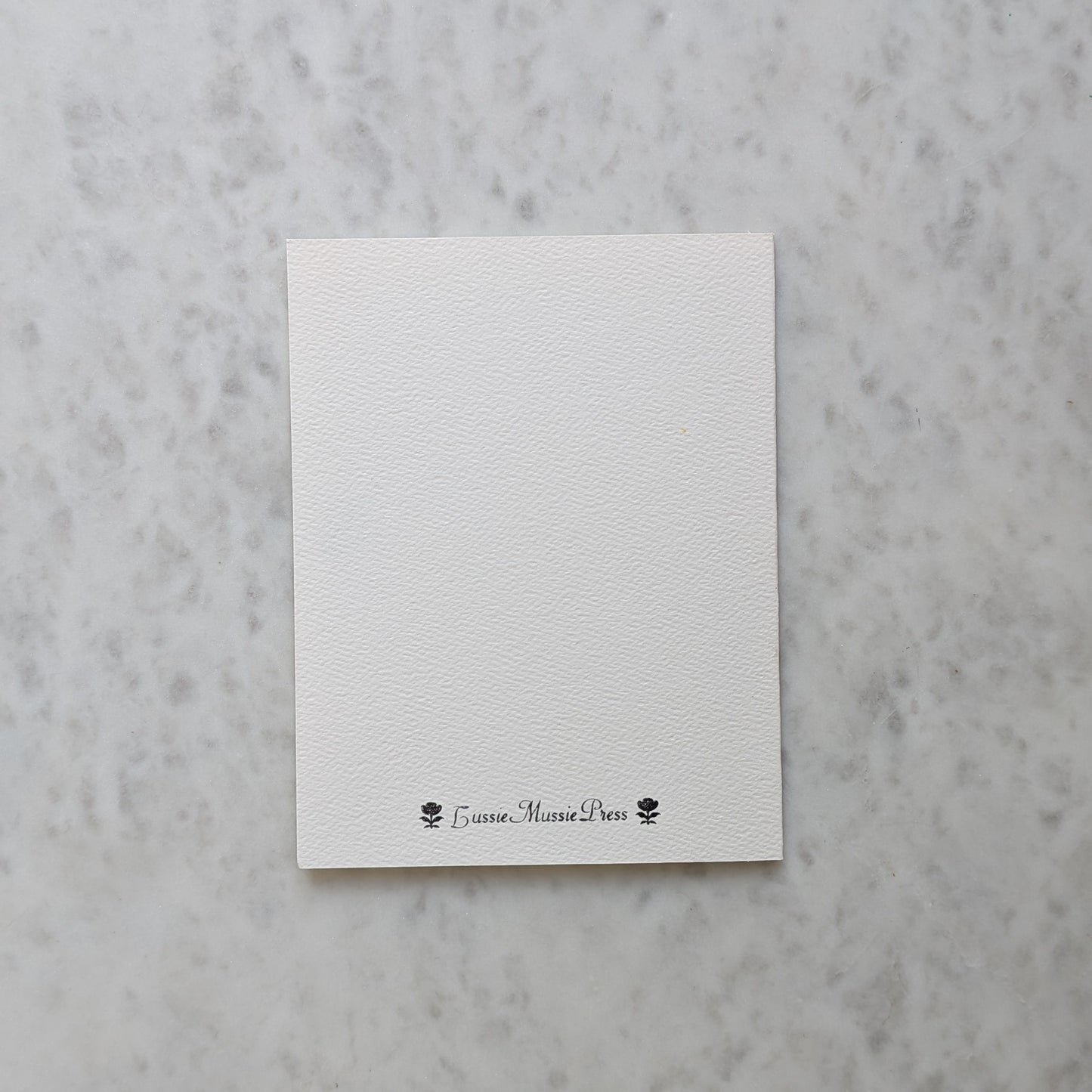 Letterpress Birthday Card: Shakespeare Quote