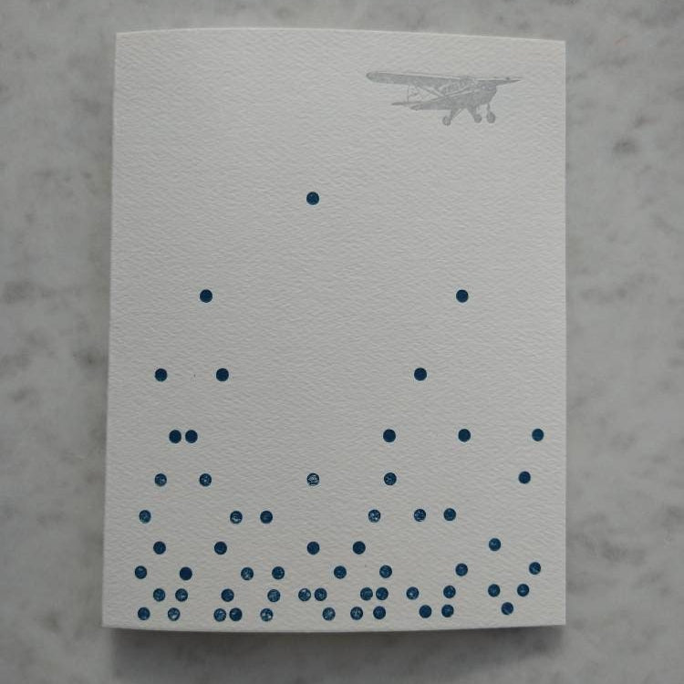 Happy Birthday, Ace! Letterpress Greeting Card/Birthday Card