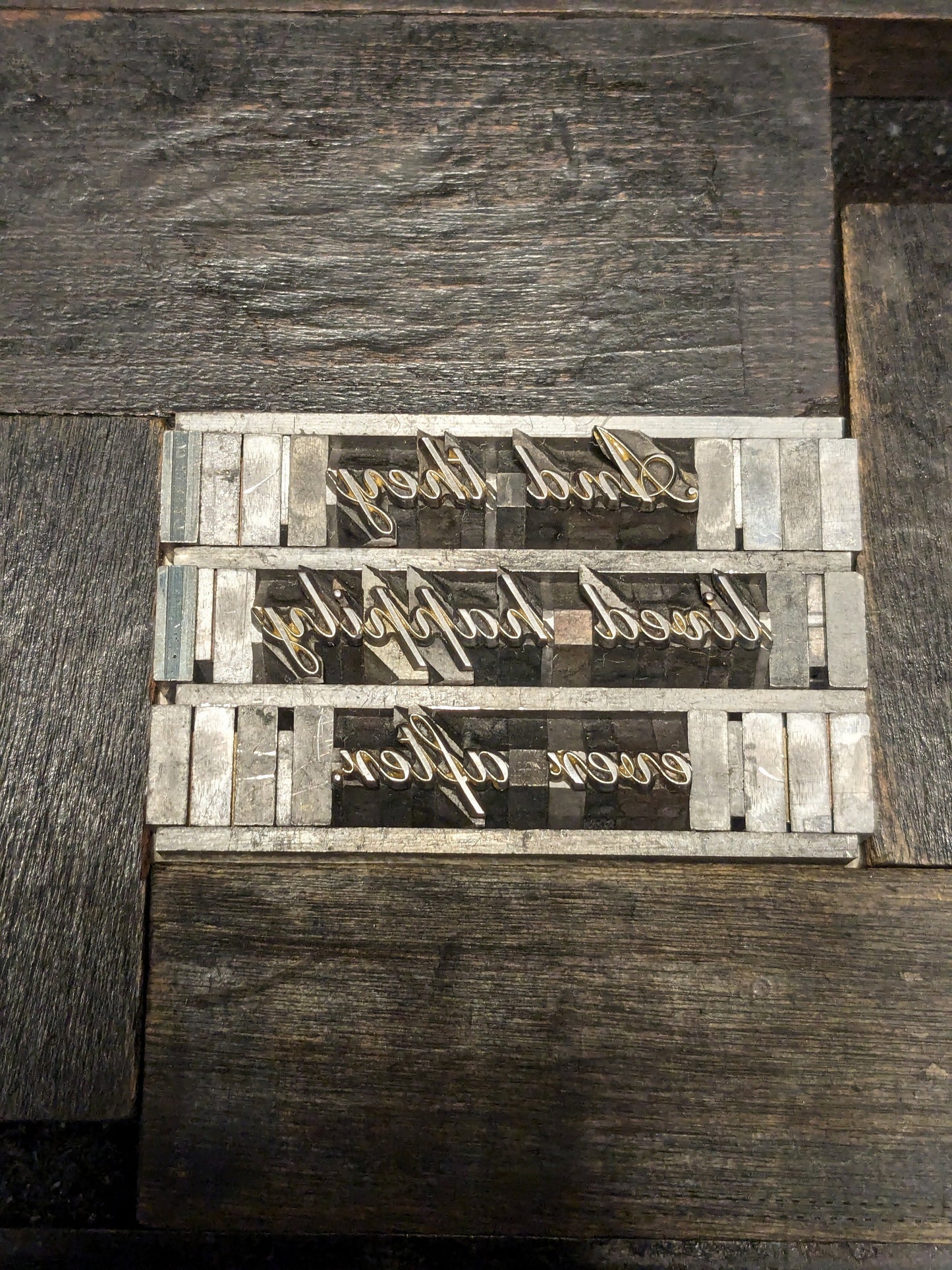 Happily Ever After Letterpress Coasters